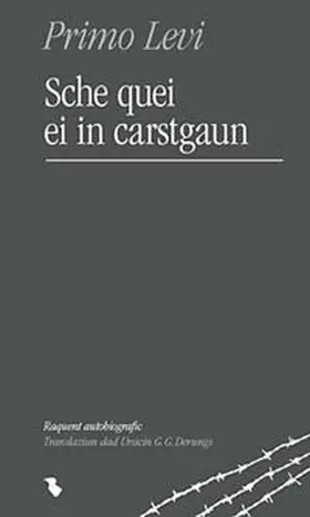 Levi |  Sche quei ei in carstgaun | Buch |  Sack Fachmedien