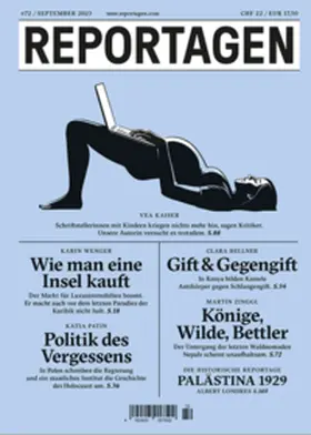 Kaiser / Wenger / Patin |  Reportagen #72 | Buch |  Sack Fachmedien