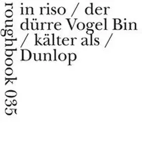 Thill |  in riso / der dürre Vogel Bin / kälter als / Dunlop | Buch |  Sack Fachmedien