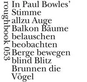 Bowles |  Next To Nothing / Fast nichts | Buch |  Sack Fachmedien