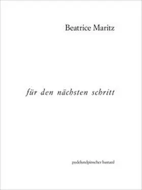 Maritz / Grosz |  für den nächsten schritt | Buch |  Sack Fachmedien