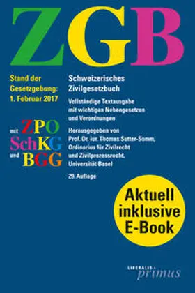 Sutter-Somm |  ZGB | Buch |  Sack Fachmedien