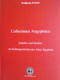 Kosack |  Collectanea Aegyptiaca | Buch |  Sack Fachmedien