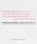  THOMAS HARDY, GEDICHTE 1912-13 | Buch |  Sack Fachmedien