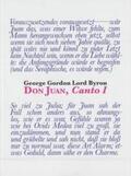 Lord Byron / Plessow |  DON JUAN, CANTO I | Buch |  Sack Fachmedien