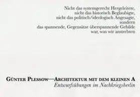 PLESSOW / Oetterli Hohlenbaum |  ARCHITEKTUR MIT DEM KLEINEN A | Buch |  Sack Fachmedien