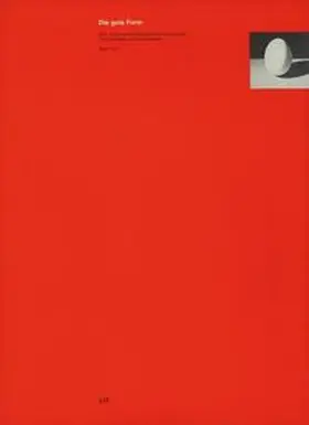 Erni | Die gute Form | Buch | 978-3-906700-01-4 | www.sack.de