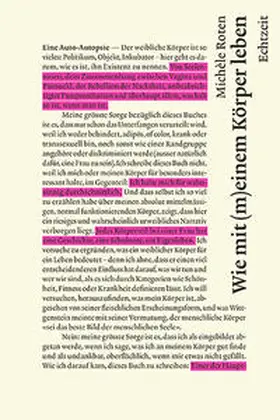 Roten |  Wie mit (m)einem Körper leben. | Buch |  Sack Fachmedien