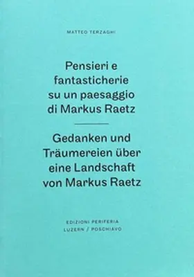Terzaghi |  Gedanken und Träumereien über eine Landschaft von Markus Raetz | Buch |  Sack Fachmedien