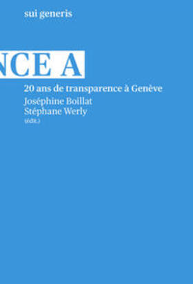 Boillat / Werly | 20 ans de transparence à Genève | Buch | 978-3-907297-33-9 | sack.de