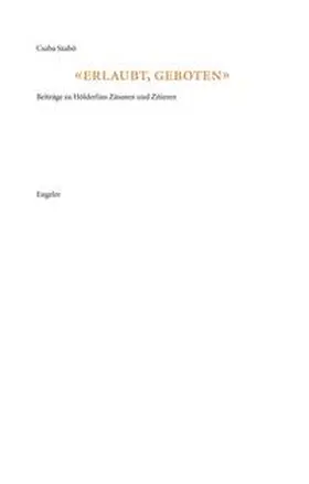 Szabó |  "erlaubt, geboten" | Buch |  Sack Fachmedien