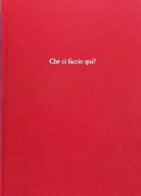 Paravicini / Terzaghi / Zürcher |  Che ci faccio qui? | Buch |  Sack Fachmedien