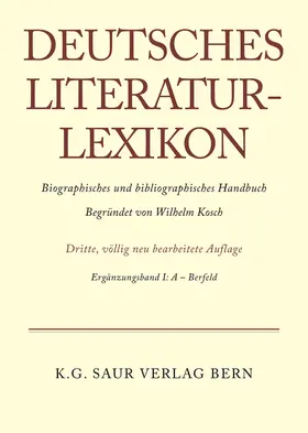 Kosch | A - Bernfeld | Buch | 978-3-907820-16-2 | sack.de
