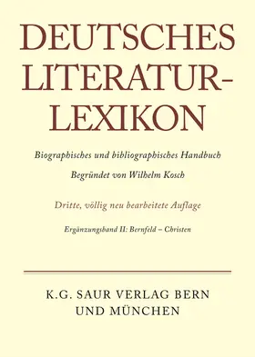 Kosch | Bernfeld - Christen | Buch | 978-3-907820-17-9 | sack.de
