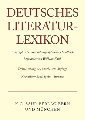 Kosch |  Spohn - Sternaux | Buch |  Sack Fachmedien