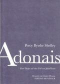 Plessow / Shelley |  ADONAIS - eine Elegie auf den Tod von John Keats. | Buch |  Sack Fachmedien