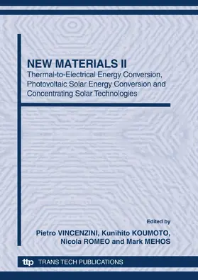 Vincenzini / Koumoto / Romeo | 5th FORUM ON NEW MATERIALS PART C | Sonstiges | 978-3-908158-41-7 | sack.de