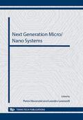 Vincenzini / Lorenzelli |  Next Generation Micro/Nano Systems | Sonstiges |  Sack Fachmedien