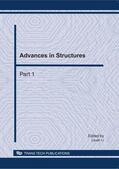 Li |  Advances in Structures | Sonstiges |  Sack Fachmedien