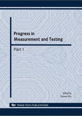 Wu |  Progress in Measurement and Testing | Sonstiges |  Sack Fachmedien