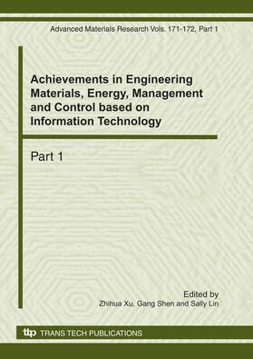Xu / Shen / Lin | Engineering Materials, Energy, Management and Control | Sonstiges | 978-3-908452-81-2 | sack.de
