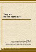 Ahmad / Yarmo / Fauziah |  X-ray and Related Techniques | Sonstiges |  Sack Fachmedien