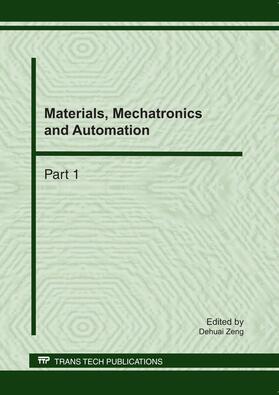 Zeng |  Materials, Mechatronics and Automation | Sonstiges |  Sack Fachmedien