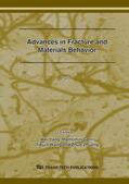 Yang / Geni / Wang |  Advances in Fracture and Materials Behavior | Sonstiges |  Sack Fachmedien