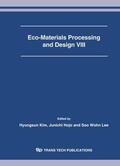 Kim / Hojo / Lee |  Eco-Materials Processing and Design VIII | Sonstiges |  Sack Fachmedien