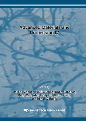 Zhang / Pickering / Gabbitas |  Advanced Materials and Processing IV | Sonstiges |  Sack Fachmedien