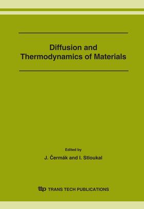 Cerm?k / Stloukal |  Diffusion and Thermodynamics of Materials | Sonstiges |  Sack Fachmedien
