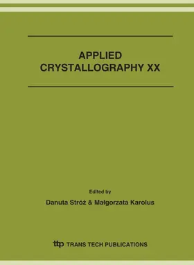 Str?z / Karolus | APPLIED CRYSTALLOGRAPHY XX | Sonstiges | 978-3-908454-24-3 | www.sack.de