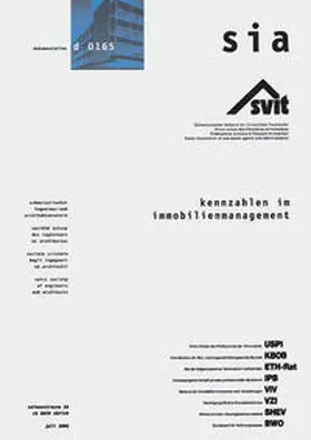 SIA |  Kennzahlen im Immobilienmanagement | Buch |  Sack Fachmedien