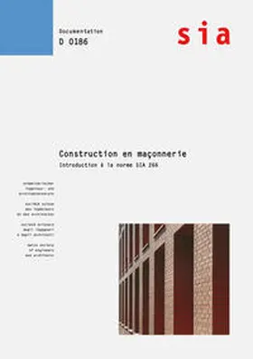 SIA |  Maçonnerie | Buch |  Sack Fachmedien