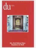  du - Zeitschrift für Kultur / Bern. Hotel Bellevue Palace | Buch |  Sack Fachmedien