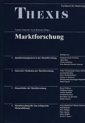 Tomczak / Reinecke |  Marktforschung | Buch |  Sack Fachmedien