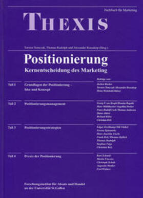 Tomczak / Rudolph / Roosdorp | Positionierung | Buch | sack.de