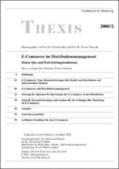 Schögel / Birkhofer / Tomczak |  E-Commerce im Distributionsmanagement - Status Quo und Entwicklungstendenzen | Buch |  Sack Fachmedien