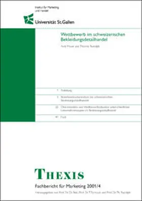 Meyer |  Wettbewerb im schweizerischen Bekleidungsdetailhandel | Buch |  Sack Fachmedien