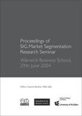 Sausen / Dibb |  Proceedings of SIG Market Segmentation Research Seminar | Buch |  Sack Fachmedien