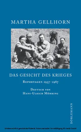 Gellhorn |  Das Gesicht des Krieges | eBook | Sack Fachmedien