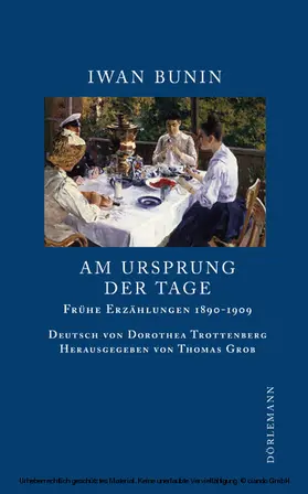 Bunin / Grob |  Am Ursprung der Tage | eBook | Sack Fachmedien