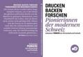 Kaufmann / Wirz / Moser |  Drucken - Backen - Forschen | Buch |  Sack Fachmedien