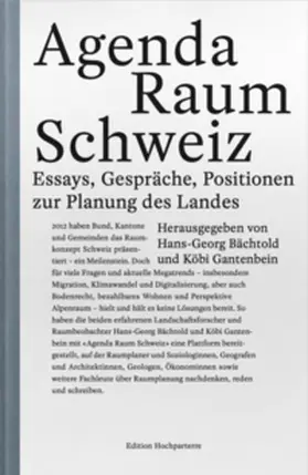 Gantenbein / Bächtold |  Agenda Raum Schweiz | Buch |  Sack Fachmedien