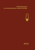 Schopper / Knaack / Spazier |  Veröffentlichungen zur brandenburgischen Landesarchäologie. Veröffentlichungen... / Veröffentlichungen | Buch |  Sack Fachmedien