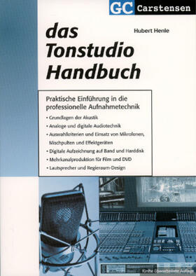 Henle / Carstensen |  Das Tonstudio Handbuch | Buch |  Sack Fachmedien