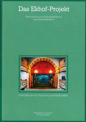 Thüringisches Landesamt f. Denkmalpflege / Gotha Kultur |  Das Ekhof-Projekt | Buch |  Sack Fachmedien