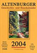  Altenburger Geschichts- und Hauskalender 2004 | Buch |  Sack Fachmedien