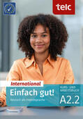 Angioni / Hälbig / Perl |  Einfach gut! International. Deutsch als Fremdsprache Kurs- und Arbeitsbuch A2.2 | Buch |  Sack Fachmedien