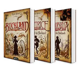 Walther |  Buchland Band 1-3: Buchland / Beatrice. Rückkehr ins Buchland / Bibliophilia. Das Ende des Buchlands: Die komplette Trilogie (Paperback) | Buch |  Sack Fachmedien